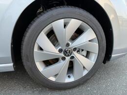 TDI Active Advance専用アルミホイール。22545R17サイズのタイヤを装着