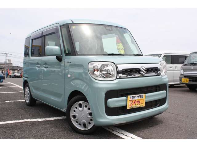 【厳選中古車！】H30.4　スペーシア　HYBRID X　両側パワスラ　ナビ　フルセグ　Bluetooth接続　バックカメラ　シートヒーター　スマートキー　プッシュスタート　ワンオーナー　デュアルセンサーブレーキサポート