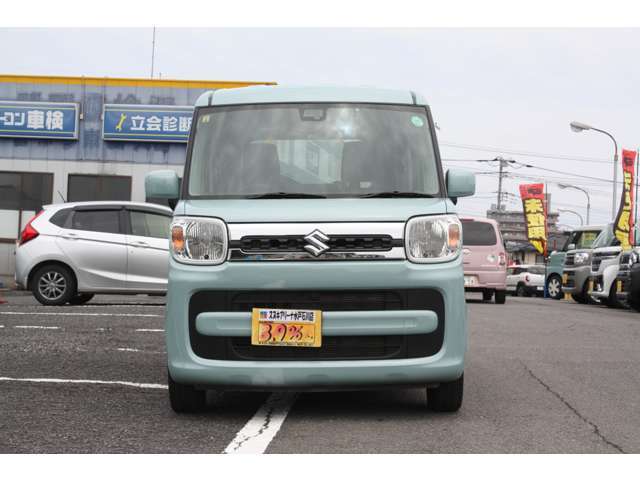 【厳選中古車！】H30.4　スペーシア　HYBRID X　両側パワスラ　ナビ　フルセグ　Bluetooth接続　バックカメラ　シートヒーター　スマートキー　プッシュスタート　ワンオーナー　デュアルセンサーブレーキサポート