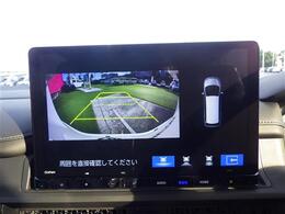 【バックカメラ】ナビ画面で後方確認が可能です！