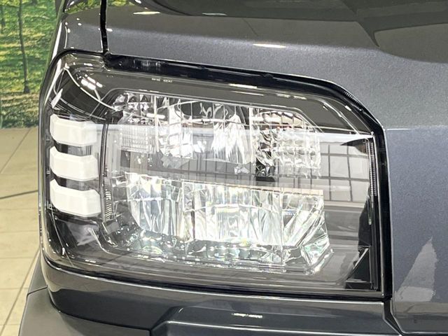 【LEDヘッドライト】悪天候や夜間走行時も良好な視界を確保し安心して運転できる高輝度LEDヘッドライトを装備！点灯速度が早く、消費電力も抑えられています。