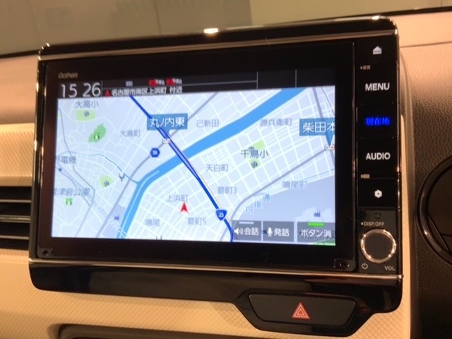 ギャザズナビ搭載です。知らない道も安心ですね！