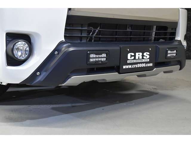 ■TRDフロントスポイラー(LED付)★即納台数多数取り揃え！気に入っていただけるお車ご提案します☆ご来店お待ちしております。シーアールエス大阪06-6852-9000