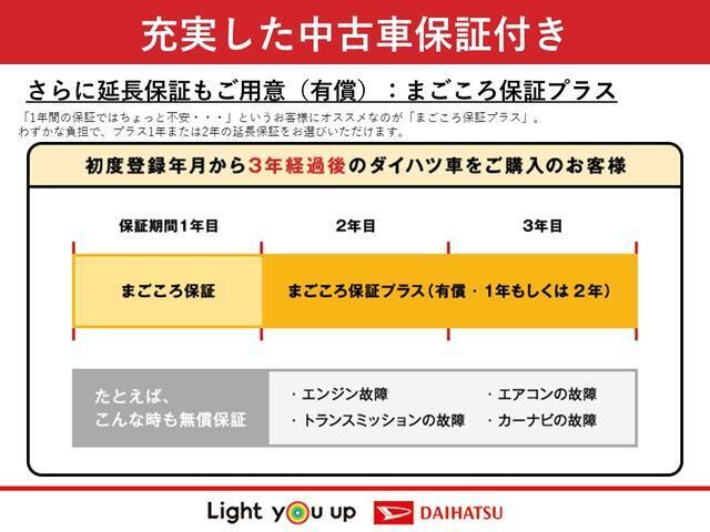 「1年間の保証ではちょっと不安・・・」というお客様におススメの延長保証です。わずかなご負担で、プラス1年または2年の保証延長が受けられます。