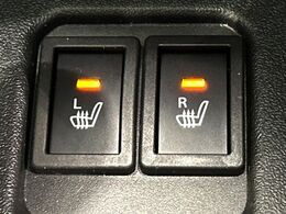 【シートヒーター】寒い日に重宝するシートヒーター！エアコンより早く温まってくれるので寒がりの人も安心ですね♪エアコンの温風は乾燥するから苦手、という方にもをおすすめです。