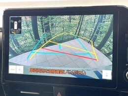 【バックカメラ】駐車時に後方がリアルタイム映像で確認できます。大型商業施設や立体駐車場での駐車時や、夜間のバック時に大活躍！運転スキルに関わらず、今や必須となった装備のひとつです！