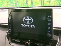 【9インチ　ディスプレイオーディオ】大画面のディスプレイはAppleCarPlayやAndroidAutoが利用可能。大きな画面でスマホナビアプリ等が利用いただけます♪