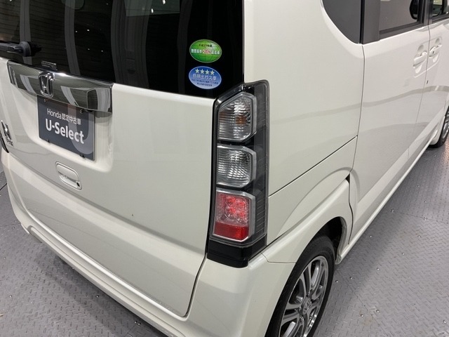 視認性がいいテールランプ。後続車にも存在をアピール。