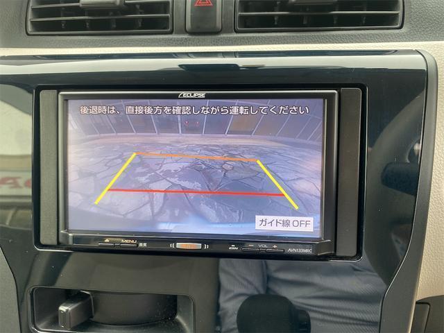 バックカメラ装備。駐車が苦手な方には欠かせません。