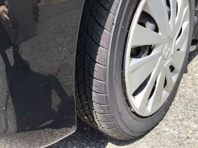 タイヤも新しいですよ！