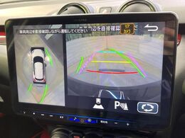 【全方位モニター用カメラ】専用のカメラにより、上から見下ろしたような視点で360度クルマの周囲を確認することができます☆死角部分も確認しやすく、狭い場所での切り返しや駐車もスムーズに行えます。