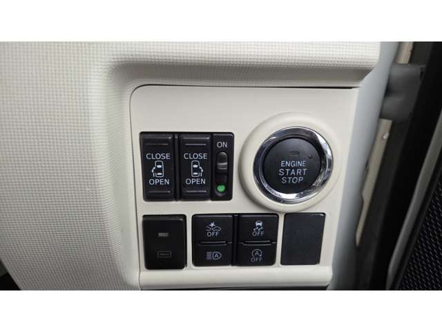 プッシュスタート　　　　 両側パワースライドドアSW