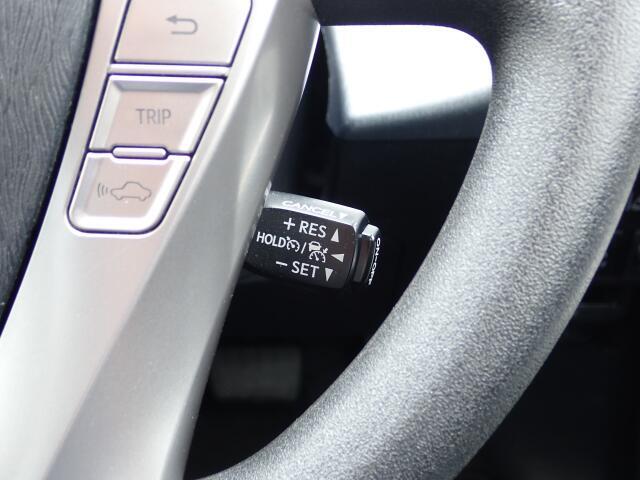 運転のサポートにクルーズコントロール機能付き