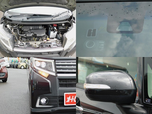 エンジンルーム　ヘッドライト　ウィンカーミラー