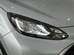 LEDヘッドライトです。デザイン性がよくとても明るいので、夜間の走行や悪天候でも安心です。しかも長寿命！