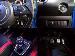 ステアリング、シフトノブ、ペダルどれも状態良好！