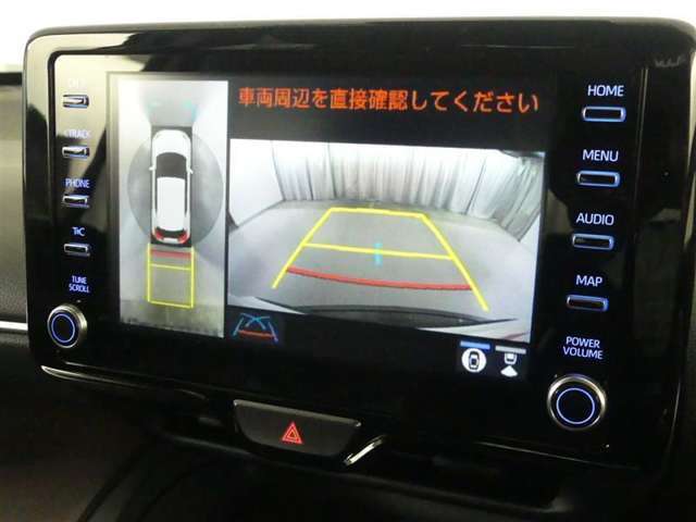 全方位モニターで車庫入れも楽々♪