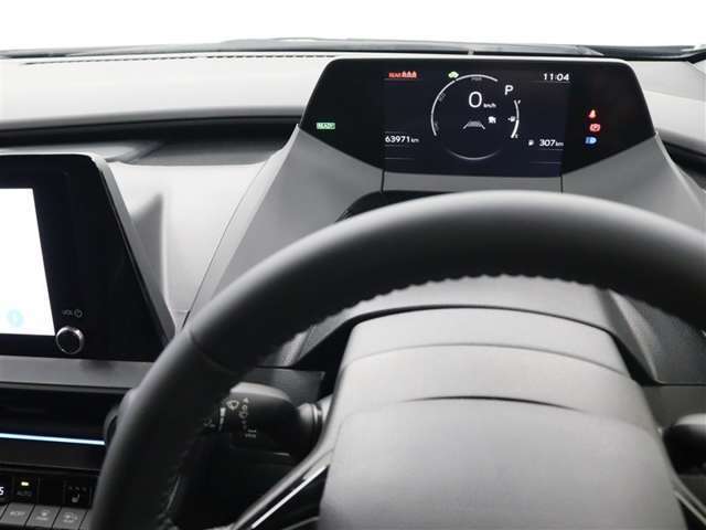 視認性の高いメーターです。