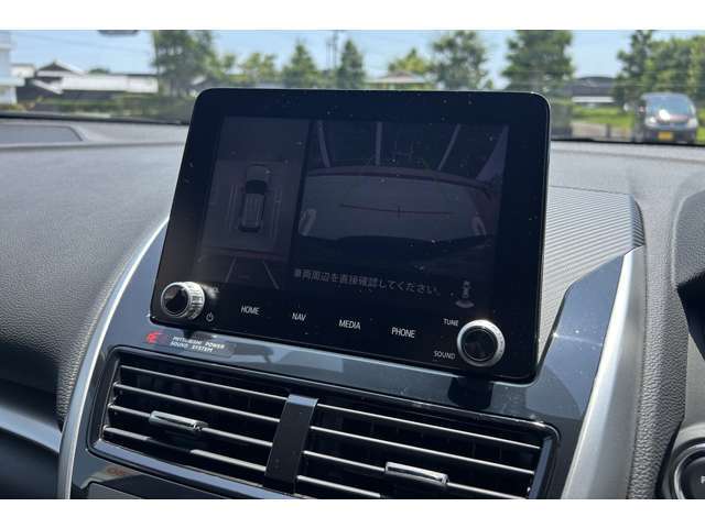 三菱スマートフォン連携ナビゲーション…マルチアラウンドビューモニター＆バックカメラ付き！