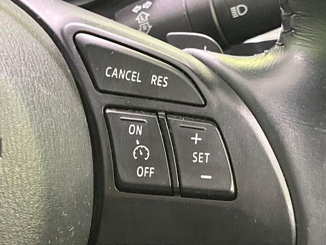 【クルーズコントロール】高速道路もラクラク走行。アクセルを離しても一定速度で走行ができ、長距離運転時の負担を軽減！加速・減速も簡単なスイッチ操作で調整できます。