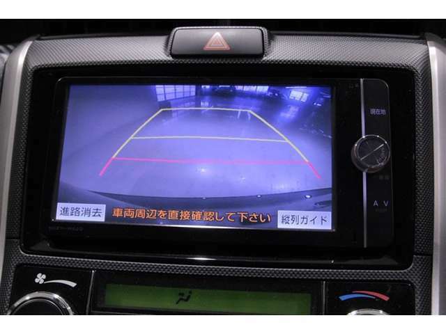 ■バックモニター■　　車両後方の映像を画面に表示し、駐車などの後退操作をサポートします。