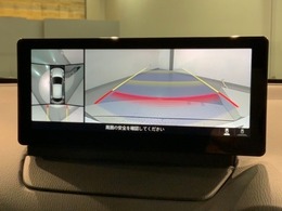 全方位モニターがついています！　車の周囲を360°安全確認できるので、普段の駐車はもちろんの事、縦列駐車や幅寄せの際にも活躍してくれますよ。