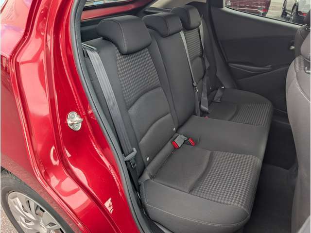 後席シートの写真です。