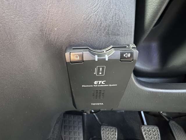 【ETC】高速道路の必需品、ETCも装備しております。