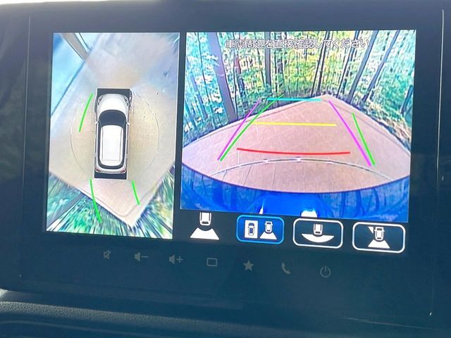 【全方位モニター用カメラ】専用のカメラにより、上から見下ろしたような視点で360度クルマの周囲を確認することができます☆死角部分も確認しやすく、狭い場所での切り返しや駐車もスムーズに行えます。