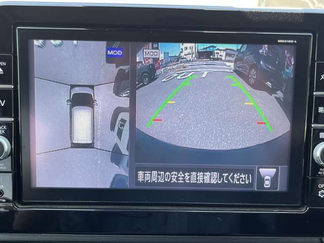 全方位カメラ付き