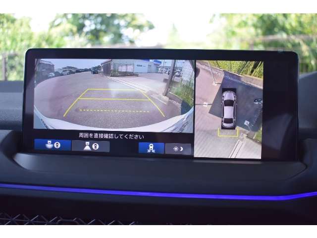マルチビューカメラシステム　運転席から見えにくい後方などをナビ画面で確認でき運転を支援するシステムです！