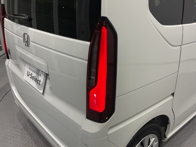 視認性がいいテールランプ。後続車にも存在をアピール。