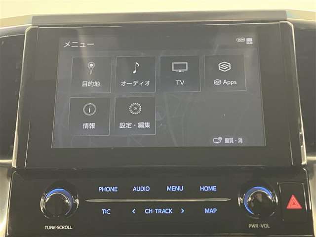 初めての道でもナビがあれば安心ですね。