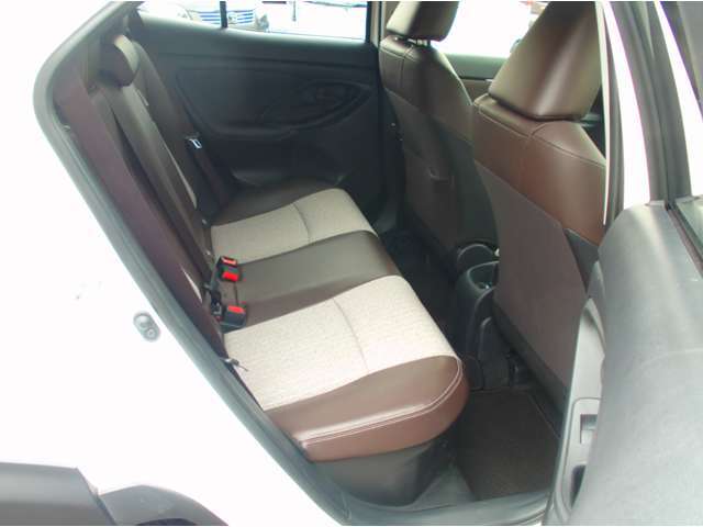 リアシートもゆったり