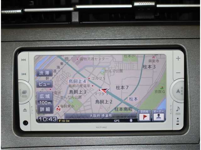 トヨタ純正ナビ　道案内はお任せください。