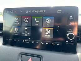 【純正ディスプレイ】Honda CONNECTディスプレイがついています！9インチワイドディスプレー、Apple Car Play / android autoに対応しています。