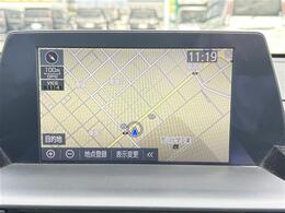 【純正ナビ】専用設計で車内の雰囲気にマッチ！ナビ利用時のマップ表示は見やすく、いつものドライブがグッと楽しくなります！