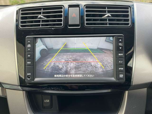 バックカメラの映像です