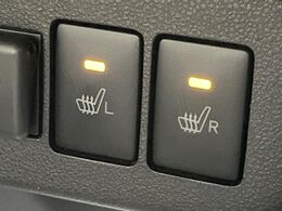 【シートヒーター】寒い日に重宝するシートヒーター！エアコンより早く温まってくれるので寒がりの人も安心ですね♪エアコンの温風は乾燥するから苦手、という方にもをおすすめです。