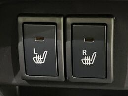 【シートヒーター】寒い日に重宝するシートヒーター！エアコンより早く温まってくれるので寒がりの人も安心ですね♪エアコンの温風は乾燥するから苦手、という方にもをおすすめです。