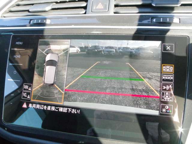 バックカメラ：車庫入れもラクラク♪♪ご家族で乗られる方や、初心者の方でも安心してお乗りいただけます！