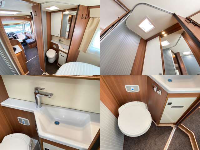 トイレルーム　照明　ルーフベント　水栓　カセットトイレ