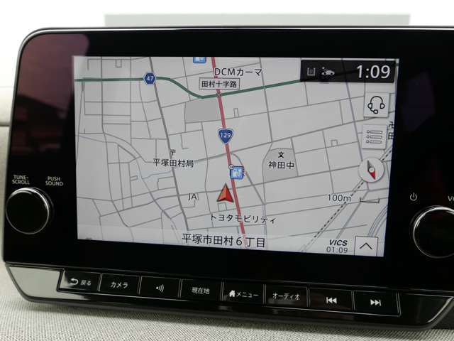 メモリーナビ（テレビ付）搭載で、初めての道や遠出でも安心です！好きな音楽を聴きながら楽しいドライブを♪