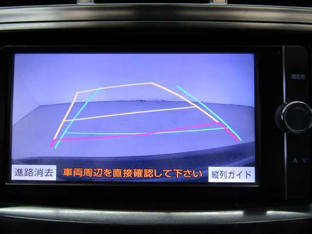 バックモニター＆パーキングガイド機能付で車庫入れ時や後進時も安心して運転できます！！