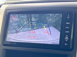 【バックカメラ】駐車時に後方がリアルタイム映像で確認できます。大型商業施設や立体駐車場での駐車時や、夜間のバック時に大活躍！運転スキルに関わらず、今や必須となった装備のひとつです！