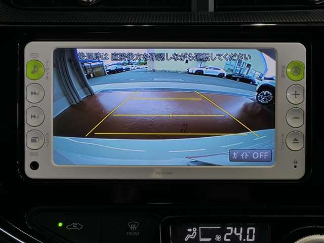 バックモニターも装備していますので、死角が減って思わぬ事故の防止にも役立ちます！！
