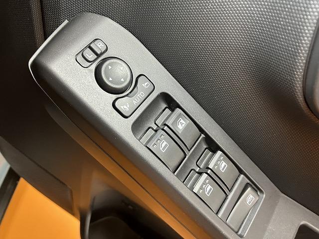 電動格納ミラー、パワーウインドウ