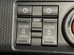 【両側パワースライドドア】スマートキーや運転席のスイッチで後席両側スライドドアの開閉が可能♪電動だから力を入れてドアを開ける必要が無く、小さなお子様でも簡単に開け閉めでき快適です♪