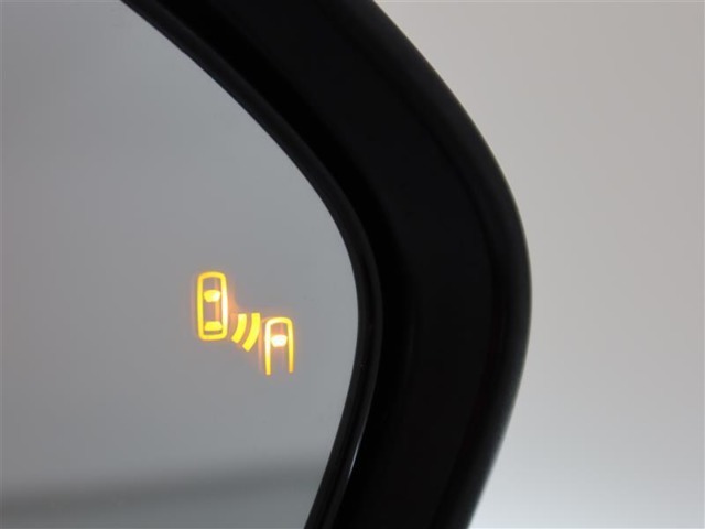 隣車線を走る車両をレーダーで検知し、ドアミラーでは確認しにくい後側方エリアに存在する車両に加え、急接近してくる車両も検知します。車両を検知するとドアミラーに搭載されたLEDインジケーターが点灯します。