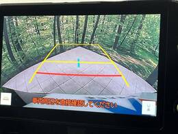 【バックカメラ】駐車時に後方がリアルタイム映像で確認できます。大型商業施設や立体駐車場での駐車時や、夜間のバック時に大活躍！運転スキルに関わらず、今や必須となった装備のひとつです！